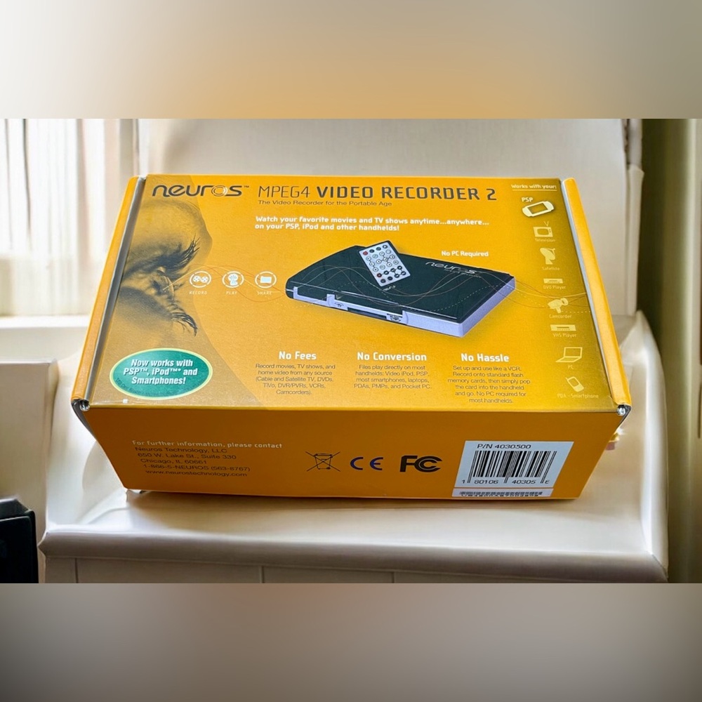 NWOT Neuros MPEG4 Video Recorder 2